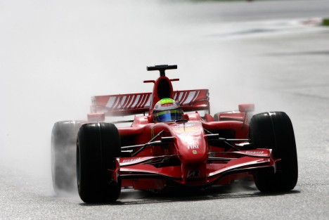 Felipe Massa på Sepang i sidste uge